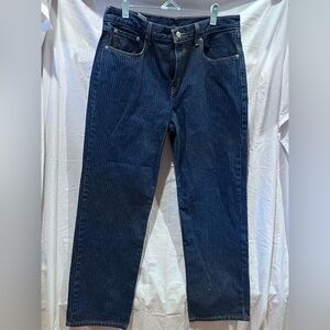 Levi’s Pinstripe Repro Indigo Denim Size 31 x 30